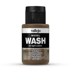   Vallejo 76514 Dark Brown Wash (model wash) - 35 ml bemosó folyadék
