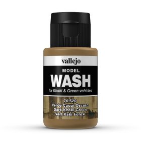   Vallejo 76520 Dark Khaki Green (model wash) - 35 ml bemosó folyadék