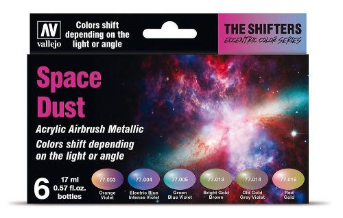 Vallejo 77091 Space Dust Set - Eccentric Color Series akril makettfesték