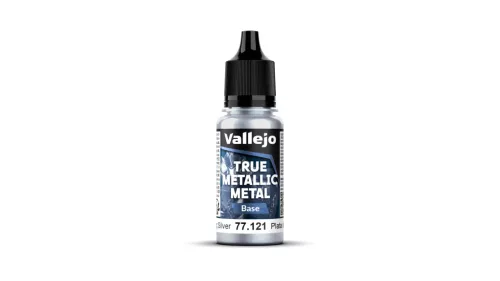 Vallejo 77121 STERLING SILVER - 18ml (True Metallic Metal Base) makett festék