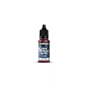   Vallejo 77147 CRIMSON MAGENTA - 18ml (True Metallic Metal Shade) makett festék