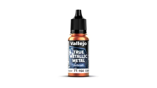 Vallejo 77164 ANCIENT COPPER - 18ml (True Metallic Metal Airbrush) makett festék