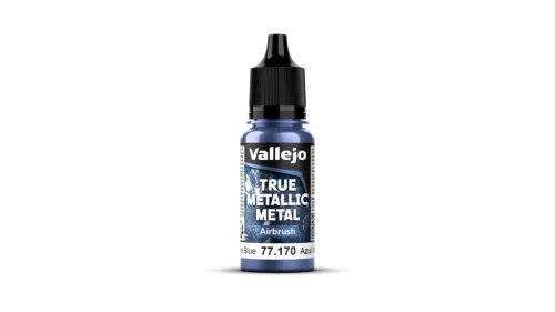 Vallejo 77170 ULTRAMARINE BLUE - 18ml (True Metallic Metal Airbrush) makett festék