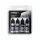 Vallejo 77251 STERLING SILVER festék szett - 18ml (True Metallic Metal) 4db makett festék