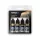 Vallejo 77252 IMPERIAL GOLD festék szett - 18ml (True Metallic Metal) 4 db makett festék