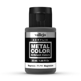   Vallejo 77711 Magnesium (Metal Color), 32 ml - akril metál makett festék