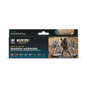   Vallejo 80253 WizKids Shadow Warriors - 8x8 ml akril makett festék