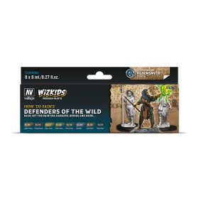   Vallejo 80255 WizKids Defenders of the Wild - 8x8 ml akril makett festék