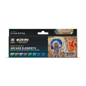   Vallejo 80258 WizKids Arcane Elements - 8x8 ml akril makett festék