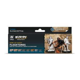   Vallejo 80259 WizKids Fleshtones - 8x8 ml akril makett festék