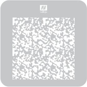   Vallejo 06427 ST-AIR001 Weathered Paint - 1/48 sablonok stencilek