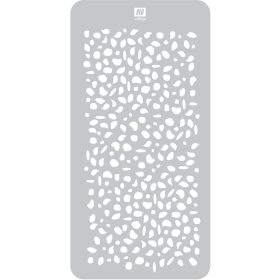   Vallejo 06472 ST-CAM002 Luftwaffe WWII Spots Camo - 1/32 stencilek sablonok