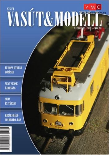 Vasút & Modell magazin 2008/4 szám