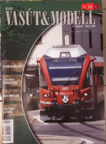 Vasút & Modell magazin 2015/4 szám