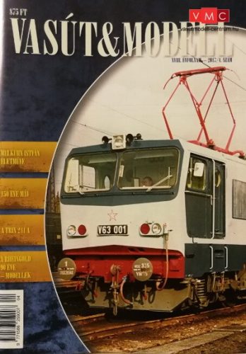 Vasút & Modell magazin 2017/4 szám