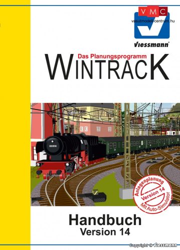 Viessmann 1003 WINTRACK pályatervező szoftver - kézikönyv (német nyelven)