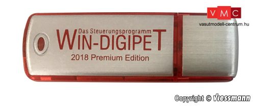 Viessmann 1011 WIN-DIGIPET 2021 Premium Edition - vonatvezérlő szoftver, angol/német