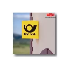   Viessmann 1371 Világító reklámtábla, POST felirattal - LED (H0)