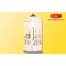   Viessmann 1372 Világító telefonfülke, zárt, Telekom (H0)