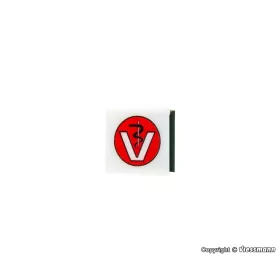 Viessmann 1377 Világító reklámtábla - Állatorvos (H0)
