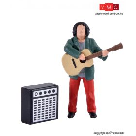 Viessmann 1510 Mozgó figura, utcazenész erősítővel (H0)