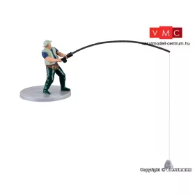 Viessmann 1516 Mozgó figura, horgász és a kapás (H0)