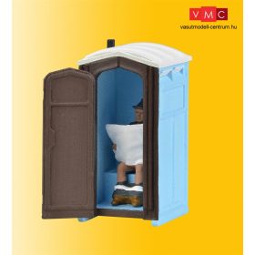 Viessmann 1545 Mobil wc figurával - mozgó ajtóval (H0)