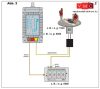 Viessmann 1548 Mozgó figura, favágó láncfűrésszel  (H0)