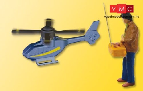 Viessmann 1563 Modellező rádiótávirányítású mini helikopterrel, forgó rotorlapátokkal