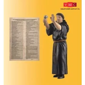   Viessmann 1595 Mozgó figura, Martin Luther (Luther Márton) (H0)