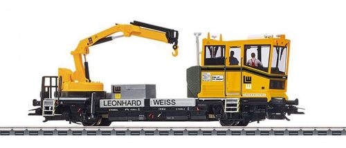 Viessmann 2631 Robel 54.22 pályafenntartó vasúti jármű, működő daruval, Leonhard Weiss (E6) (H0) - Sound