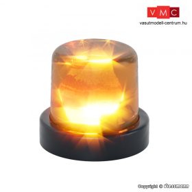   Viessmann 3570 Kerek tetővillogó kommunális járművekhez, sárga LED (H0)