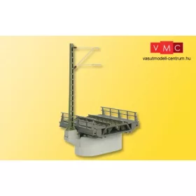   Viessmann 4129 Tartóoszlop felsővezetékhez, vonali oszlop, viaduktokra és hidakra rögzítéshez (H0)