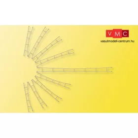 Viessmann 4136 Felsővezeték/munkavezeték 144,0 mm/5 db (H0) - Tillig H0-Elite