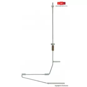   Viessmann 4277 Állomási felsővezetéktartó függesztőkar, 5 db (TT)