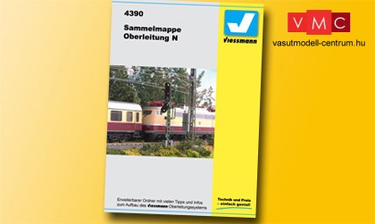 Viessmann 4390 Viessmann felsővezeték kiépítéséhez kézikönyv, N méretarány