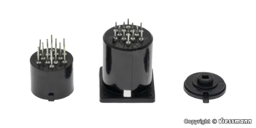 Viessmann 4653 Érintkezőtalp jelzőkhöz, 13-pólusú - vezeték nélkül (forrasztós) (H0)
