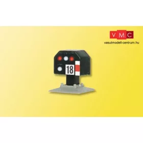 Viessmann 4818 Fény-vágányzárjelző, törpe kivitel (Z)
