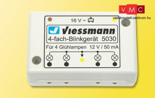 Viessmann 5030 Villogófény imitáló vezérlőmodul, 4 db kivezetéssel (H0,TT,N)