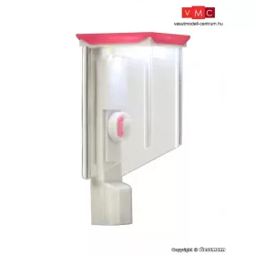   Viessmann 5073 Világító telefonfülke, nyitott, Telekom (H0) (1373)