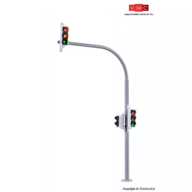   Viessmann 5094 Közlekedési lámpa kereszteződésekhez, gyalogosforgalomhoz, zebrához, 2 db - LED világítással (H0)