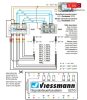 Viessmann 5210 Jelzővezérlő modul, fény elő- és főjelző együttes vezérléséhez