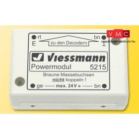   Viessmann 5215 Powermodul 2A, tápfeszültség kiegyenlítő modul, villogásmentes LED világításhoz