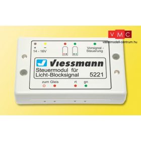 Viessmann 5221 Vezérlőmodul fény-térközjelzőhöz (0,H0,TT,N,Z)