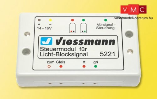 Viessmann 5221 Vezérlőmodul fény-térközjelzőhöz (0,H0,TT,N,Z)