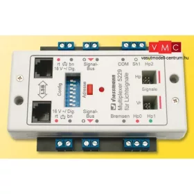   Viessmann 5229 Multiplexer vezérlőmodul fényjelzőkhöz - DCC/MM