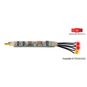   Viessmann 5273 Mini-LED tűzeffekt, 2 db piros / 1 db sárga, mikro-villogtató elektronikával (H0,TT,N)