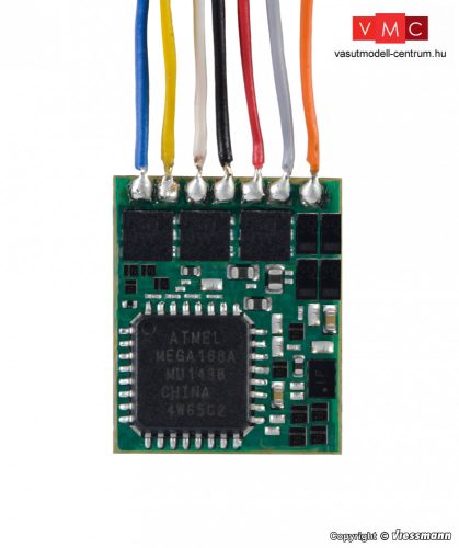 Viessmann 5296 Mozdonydekóder, multiprotokoll, vezetékes (ex-5240) (TT,N)