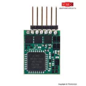   Viessmann 5297 Mozdonydekóder, multiprotokoll, 6-tűs NEM651 egyenes csatlakozóval (ex-5241) (TT,N)