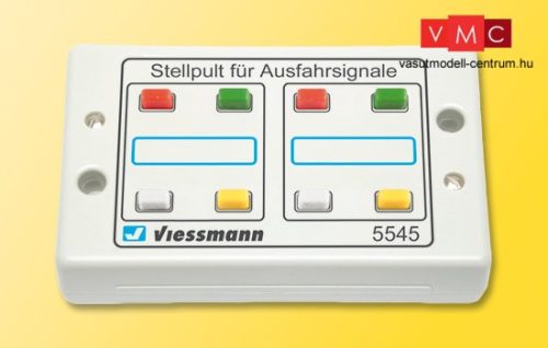 Viessmann 5545 Univerzális-kapcsolópult kijárati jelzőkhöz, pillanatkapcsolással